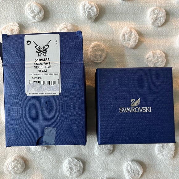 Swarovski Escape Butterfly Necklace - Picture 4 of 5